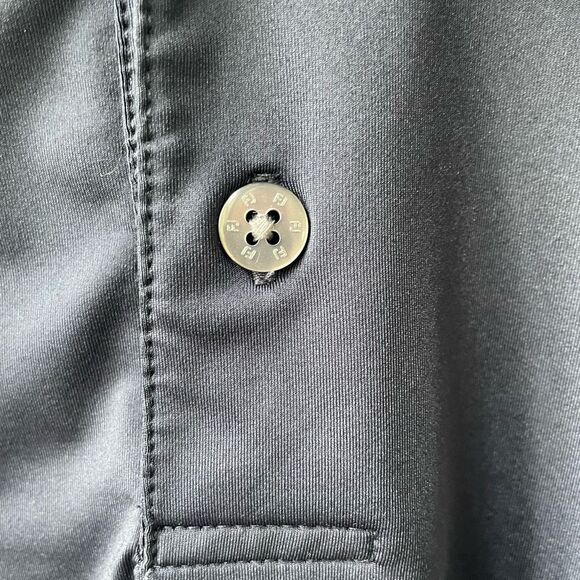 FootJoy Edgewood Country Club Dark Blue Polo Golf Shirt L - Picture 5 of 9